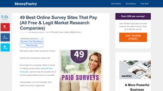 49 Best Paid Surveys to Make Money Online in 2018 (#13 Will Be ...