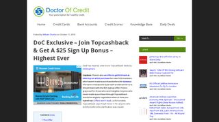 DoC Exclusive – Join Topcashback & Get A $25 Sign Up Bonus ...
