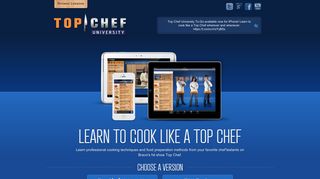 Top Chef University App - Free for iPad and Android