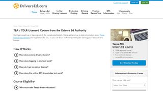 Texas Drivers Education Course Faq's - DriversEd.com