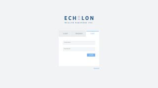 Echelon Wealth Partners | Login