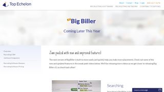 The New Big Biller - Top Echelon