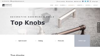 Top Knobs | Wright Associates