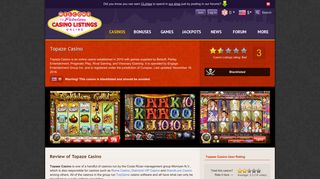 Topaze Casino | Casino Listings