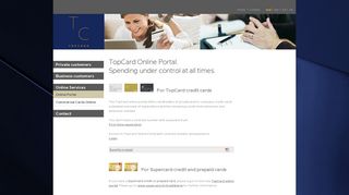 TopCard Online Portal - TopCard EN - Topcard Service AG