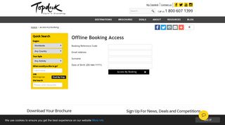 access-my-booking - Topdeck Travel