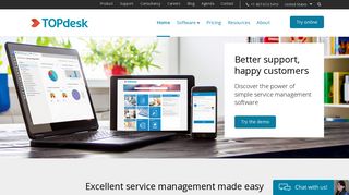Home | TOPdesk software and consultancy