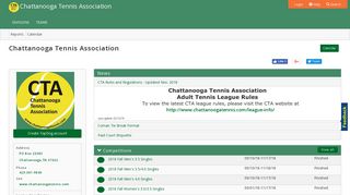 Chattanooga Tennis Association | Topdog Sports