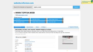 topfun.mobi at WI. FREE MOBILE DATING, CHAT ONLINE, FRIENDS ...