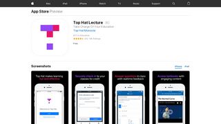 Top Hat Lecture on the App Store - iTunes - Apple