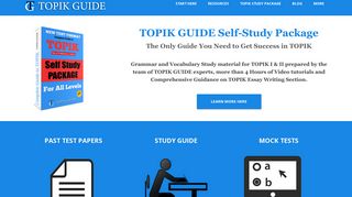 TOPIK GUIDE - The Complete Guide to TOPIK Test