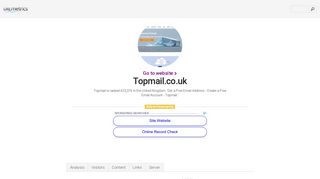 www.Topmail.co.uk - Get a Free Email Address - urlm.co.uk