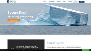 Topmail Protects Your Privacy | Spam Free & Secure Email Provider