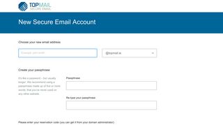 Sign up for Hushmail - Topmail