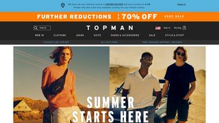 TOPMAN USA - Mens Fashion - Mens Clothing - Topman