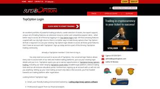 TopOption Login Page – Access your TopOption Account