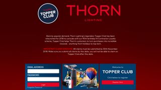 Topper Club - Login to your Account