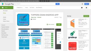 TOPPERS EXAM ANDROID APP – Apps on Google Play