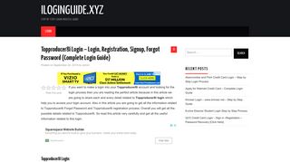 Topproducer8i Login – Login, Registration, Signup, Forgot Password ...