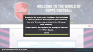 User account | Topps Football
