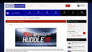 Welcome to Huddle 18! - Card Hoard