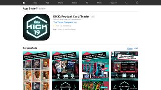 KICK: Football Card Trader on the App Store - iTunes - Apple
