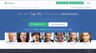 Toptal Developers - Hire Freelance Developers from the Top 3%