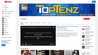 TopTenz - YouTube
