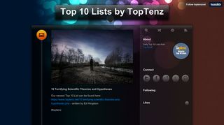Top 10 Lists by TopTenz