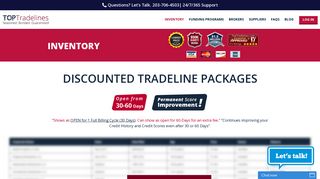Inventory - TopTradelines.com