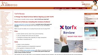 TorFX Review (Uncovered) - 6 Things to Know Before You Sign Up