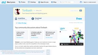 Toribash 5.33 free download for Mac | MacUpdate