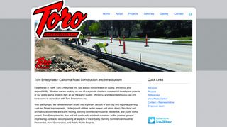 About - Toro Enterprises | We build roads... and then some.