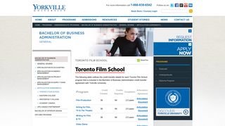 Toronto Film School - Yorkville University