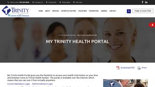 My Trinity Health Portal – Trinity Health System