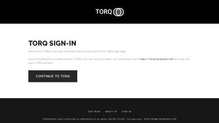 TORQ Beta — TORQworks
