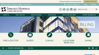 Torrance Memorial Medical Center | Billing