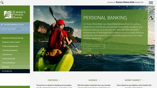 Personal Banking | Torrey Pines Bank