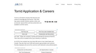 Torrid Application - Torrid Careers - (APPLY NOW)