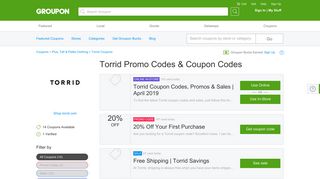 40% off Torrid Coupons, Promo Codes & Deals 2019 - Groupon