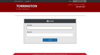 Login - Torrington Public Schools