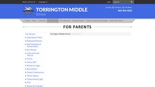 For Parents - Torrington Middle School
