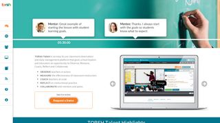 Torsh TALENT - Video-Based Teacher Observation Platform