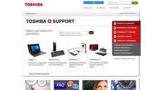 Official Toshiba Support | Toshiba
