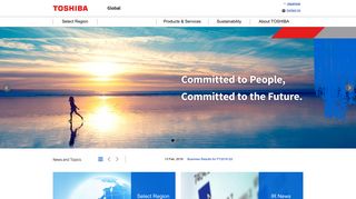 Toshiba : Global Top Page