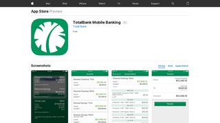 TotalBank Mobile Banking on the App Store - iTunes - Apple