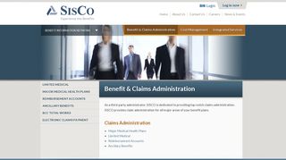Benefit & Claims Administration - SisCo