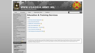 Education & Training Services - USAG-RIA