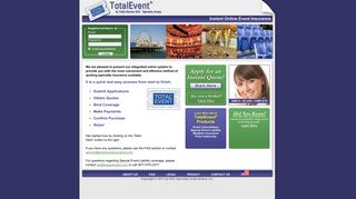Total Event Insurance - Customer Login