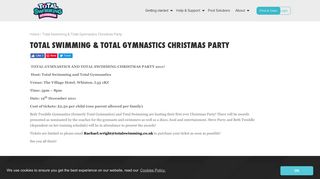 Total Swimming & Total Gymnastics Christmas Party | Total Swimming